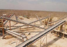 stone quarrying crushing project  